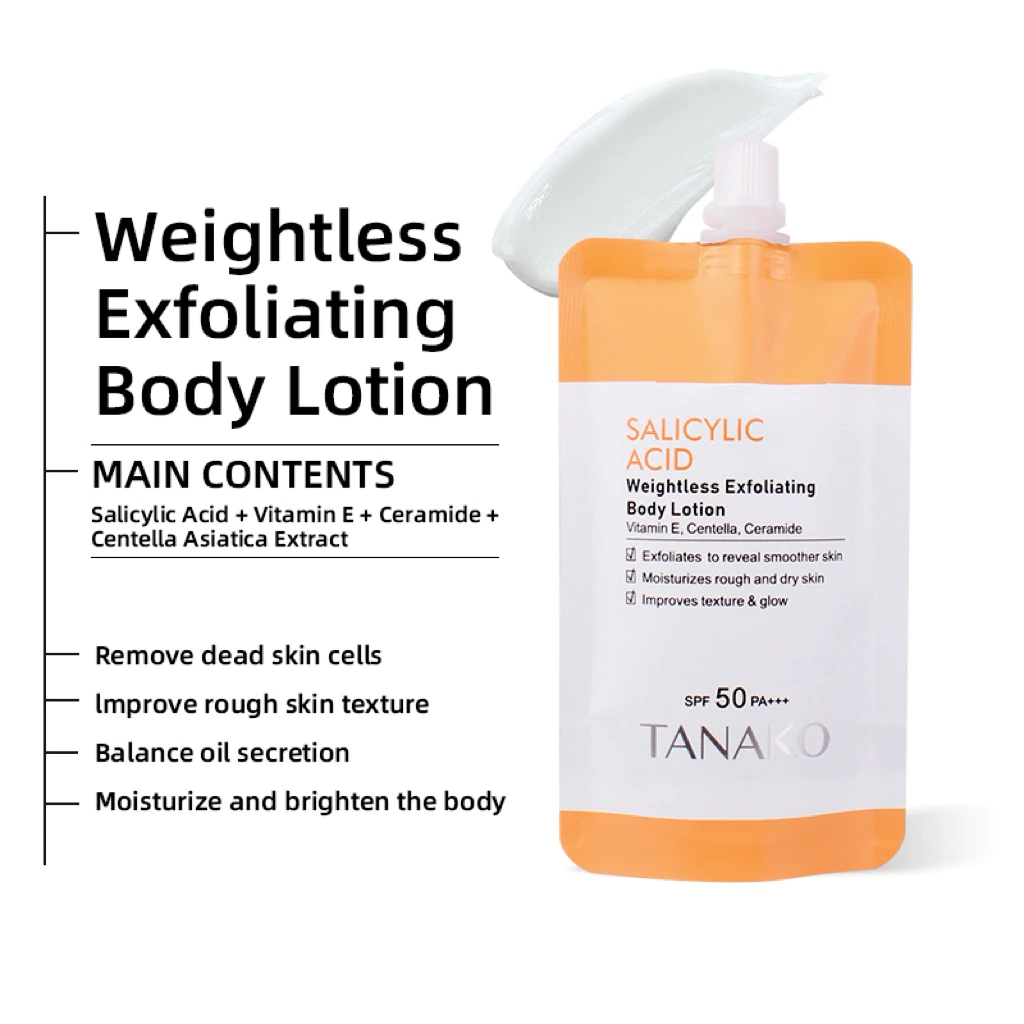 SAN ( BUY 1 TAKE 1 ) TANAKO Salicylic Acid Exfoliating Body Lotion ...