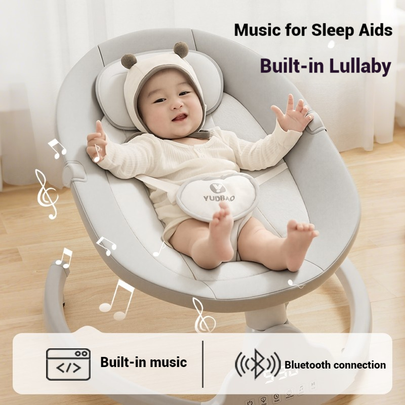 Baby Rocking Chair Electric Auto Swing Newborn Soother Infant Sleep Aid ...
