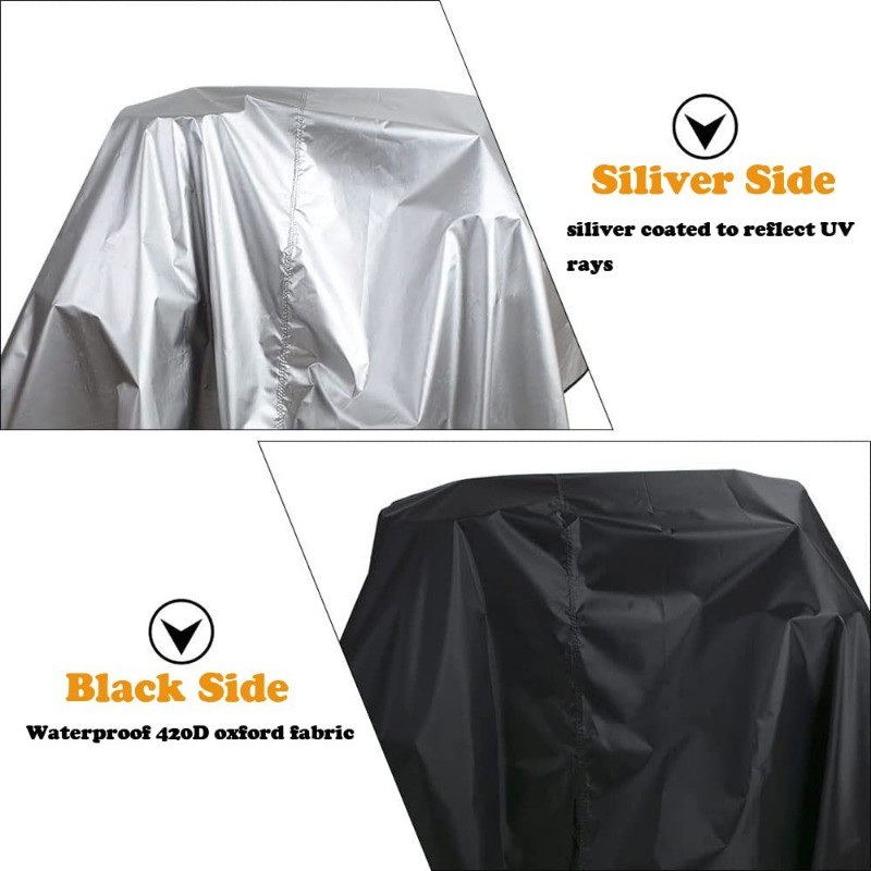 275*200cm Drum Set Dust Cover - Black Waterproof 420D Oxford Fabric ...