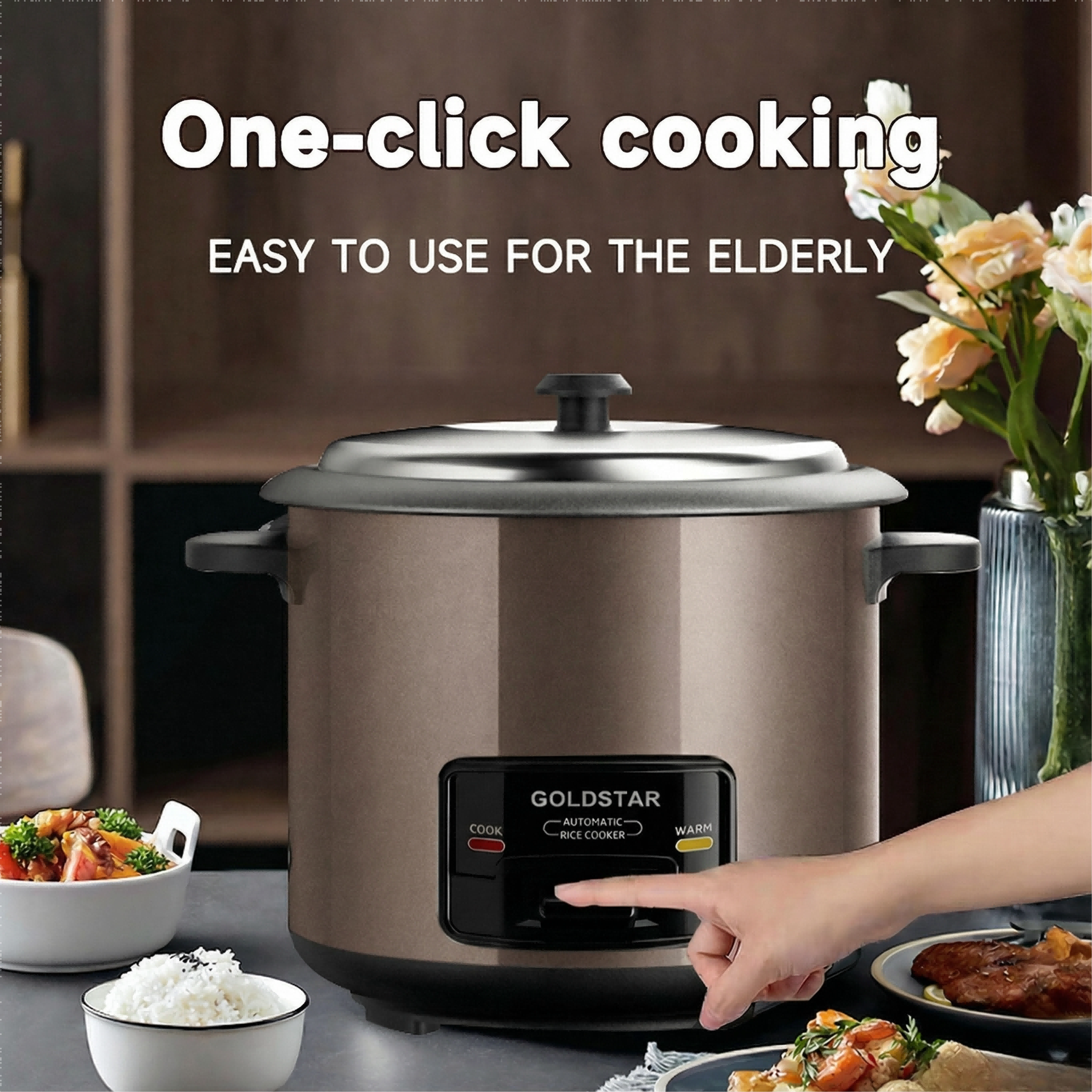 Gold Star Premium 2L Rice Cooker Small Multifunctional Mini Rice Cooker ...