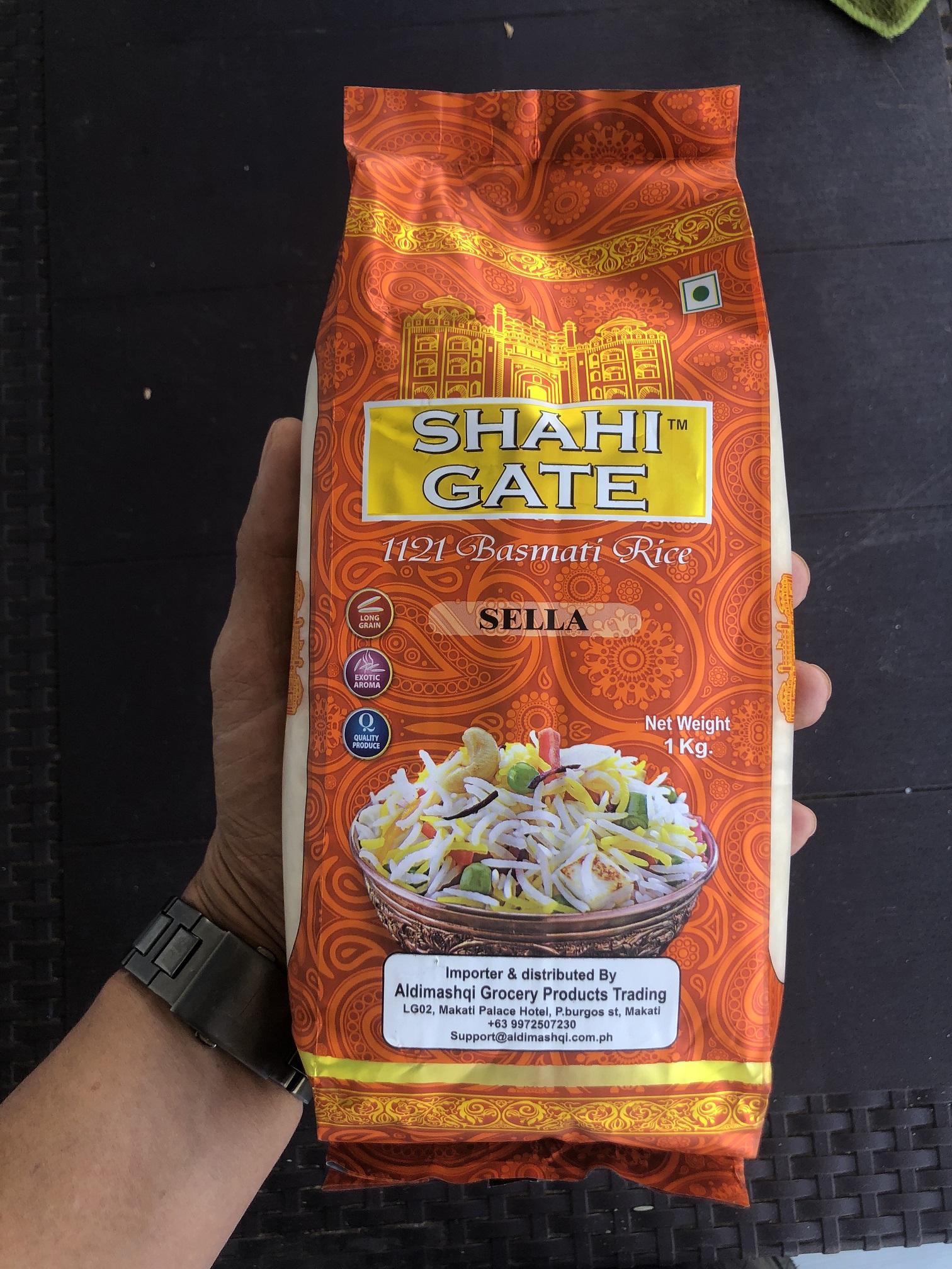 SHAHI Basmati Rice 1kg with Biryani Mix Spices- FREE Recipe | Shopee ...