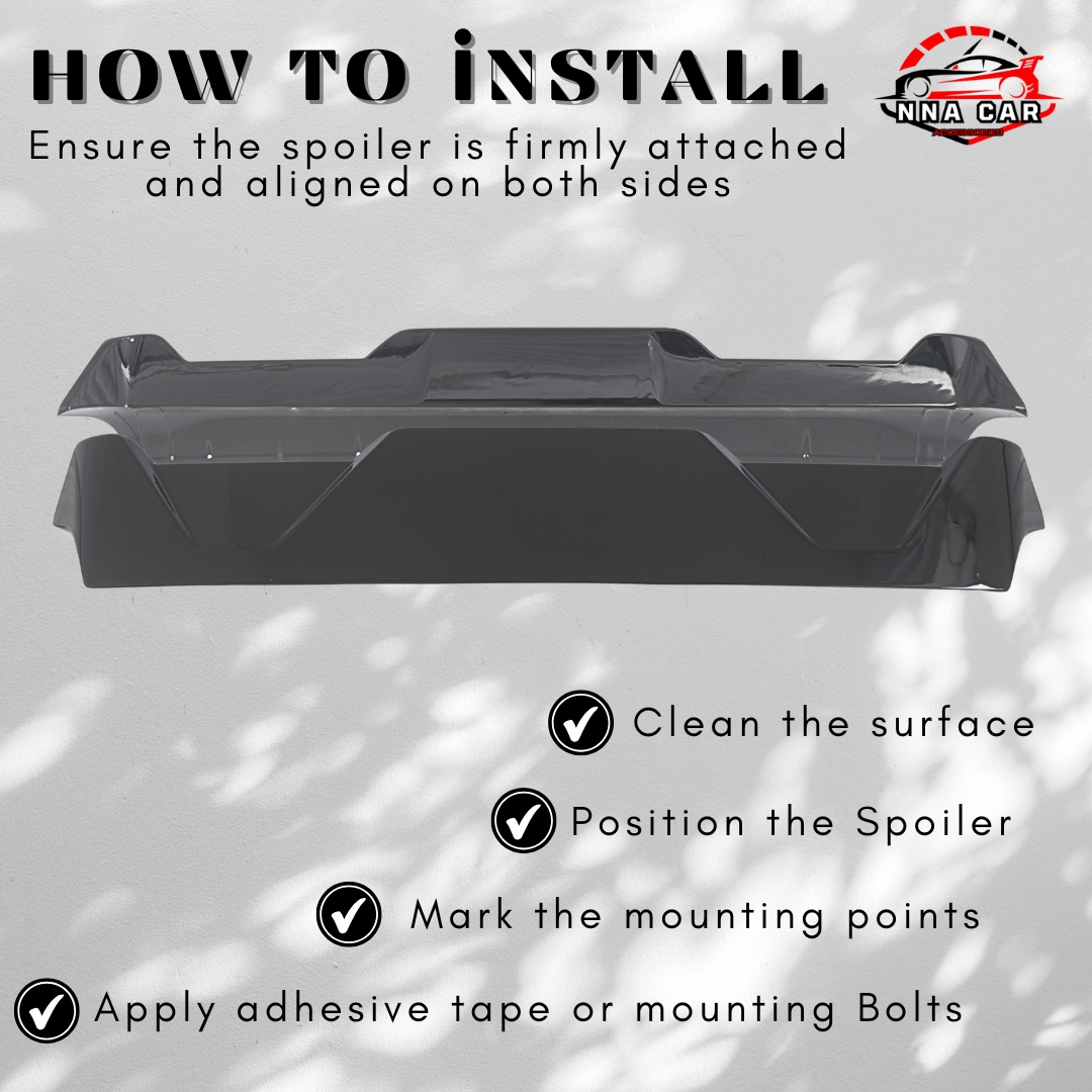 For Ford Ranger T9 Car Rear Roof Top Wings Spoilers High Quality ABS ...
