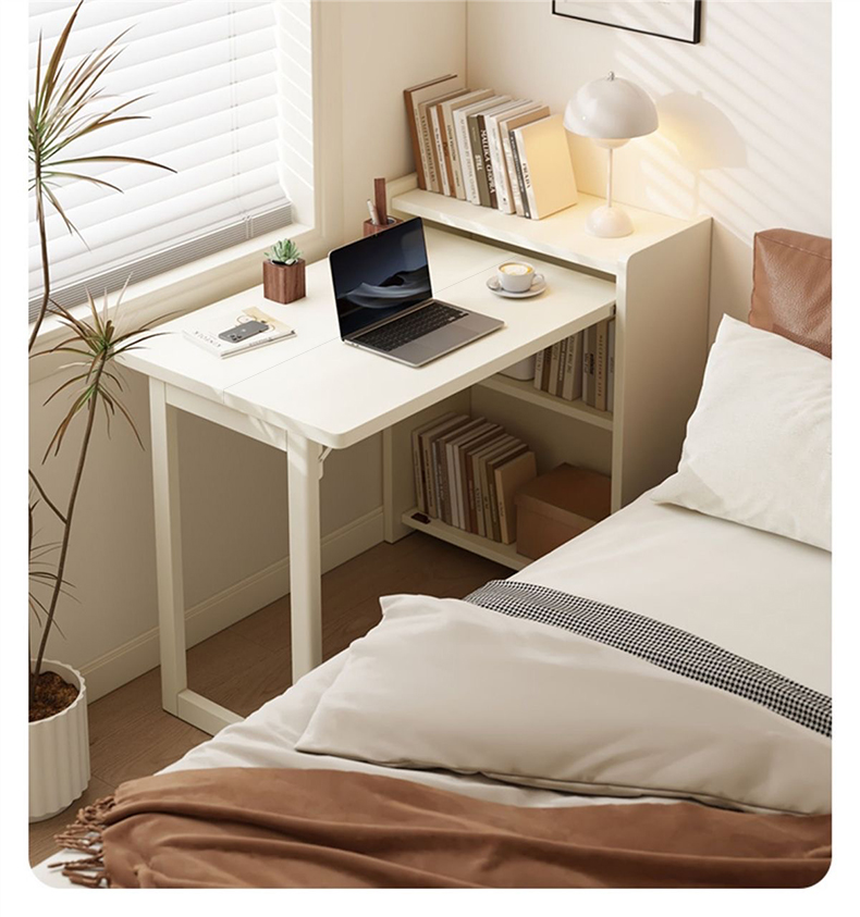 Foldable Computer Table Bamboo Office Table Study Desk Home Office ...