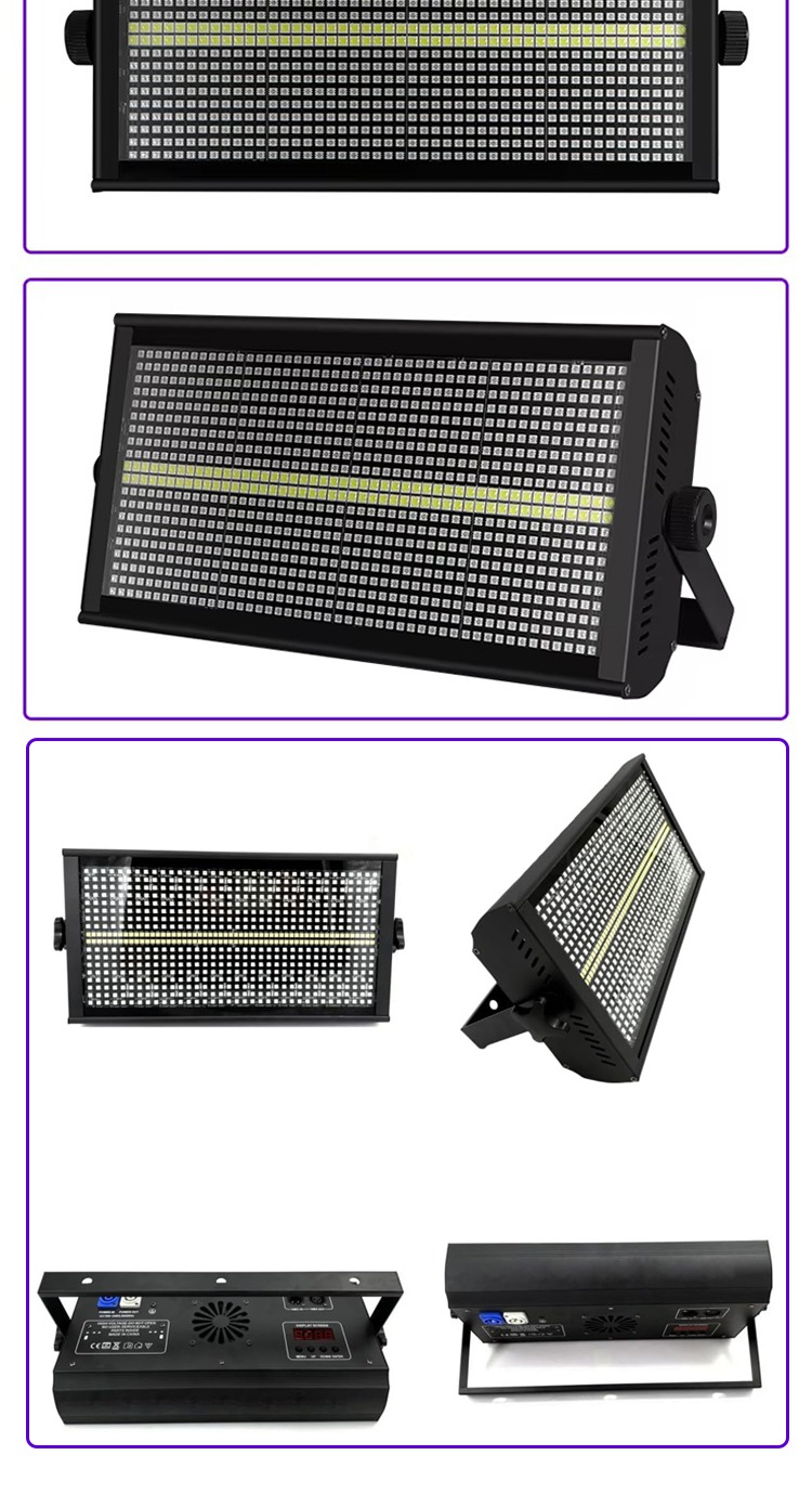 KAIY 960 LED Stage Atomic Strobe Light RGB Stormy Lights 48+8 Flash ...