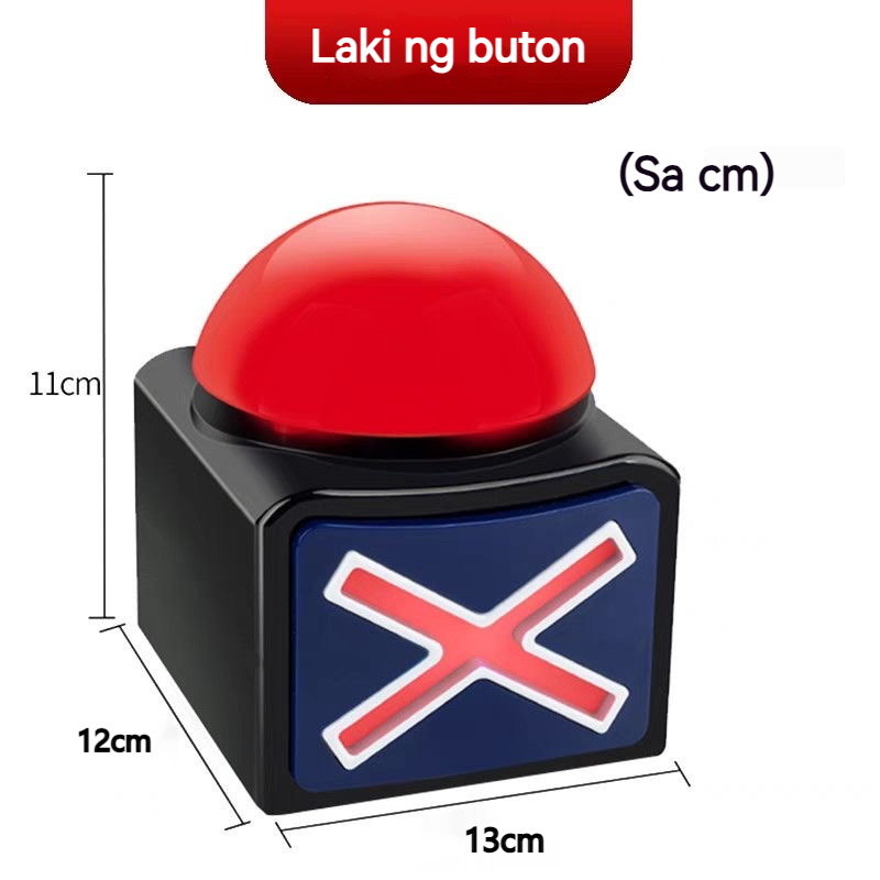 Game Answer Buzzer Alarm Game Button with Sound Light Trivia Quiz Got ...