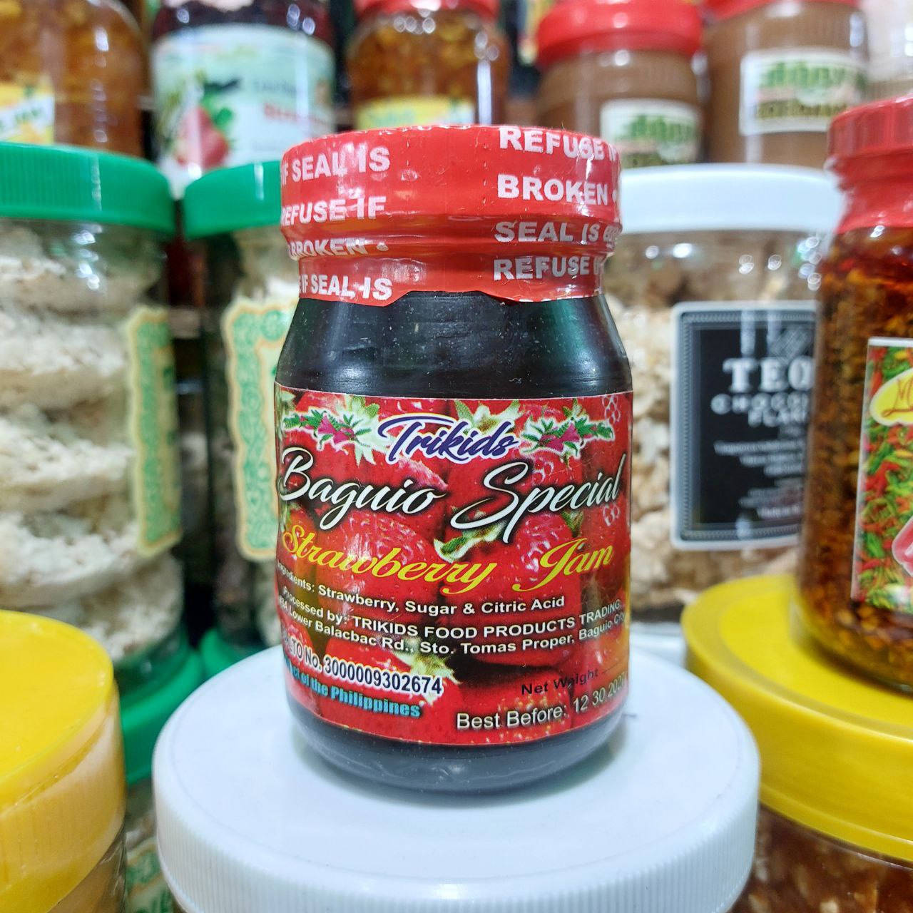 Trikids Baguio Special Strawberry Jam 8oz - Best …
