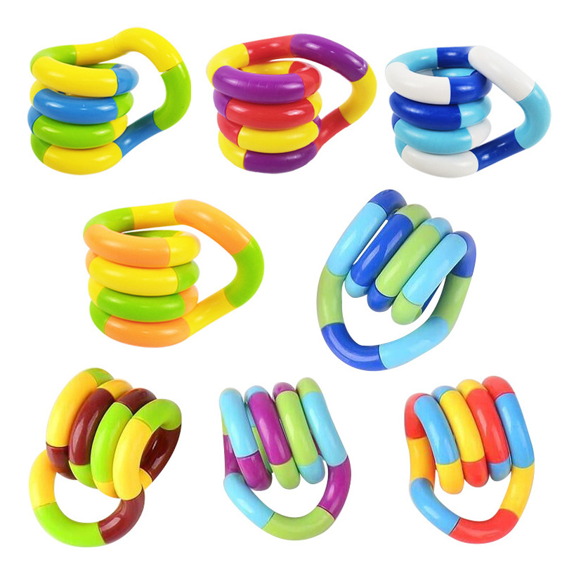 Tangle Anti Stress ADHD Fidget Toy Therapy Autism Sensory Kids Puzzle ...