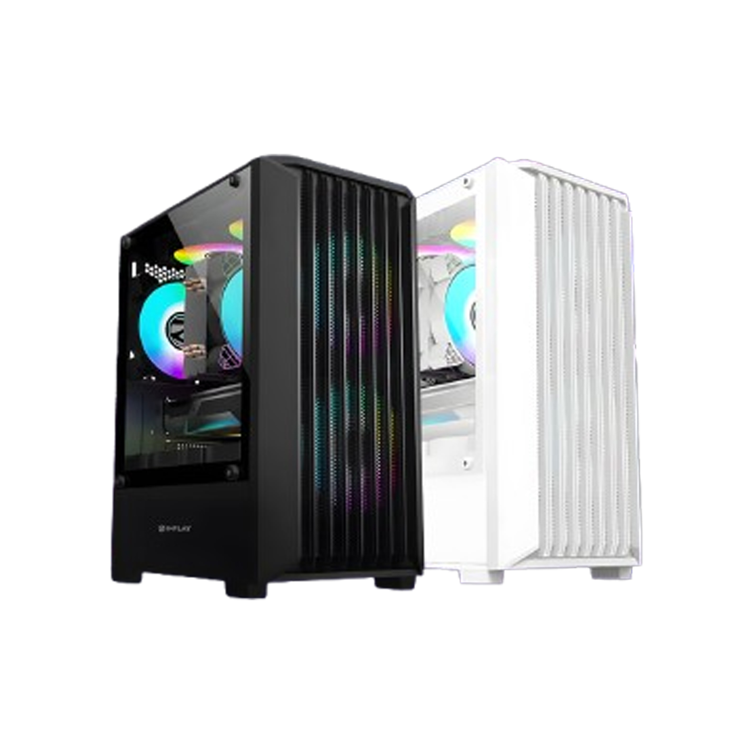 INPLAY META A200 MATX CASING (Black / White) - 3X RGB FANS | Shopee ...