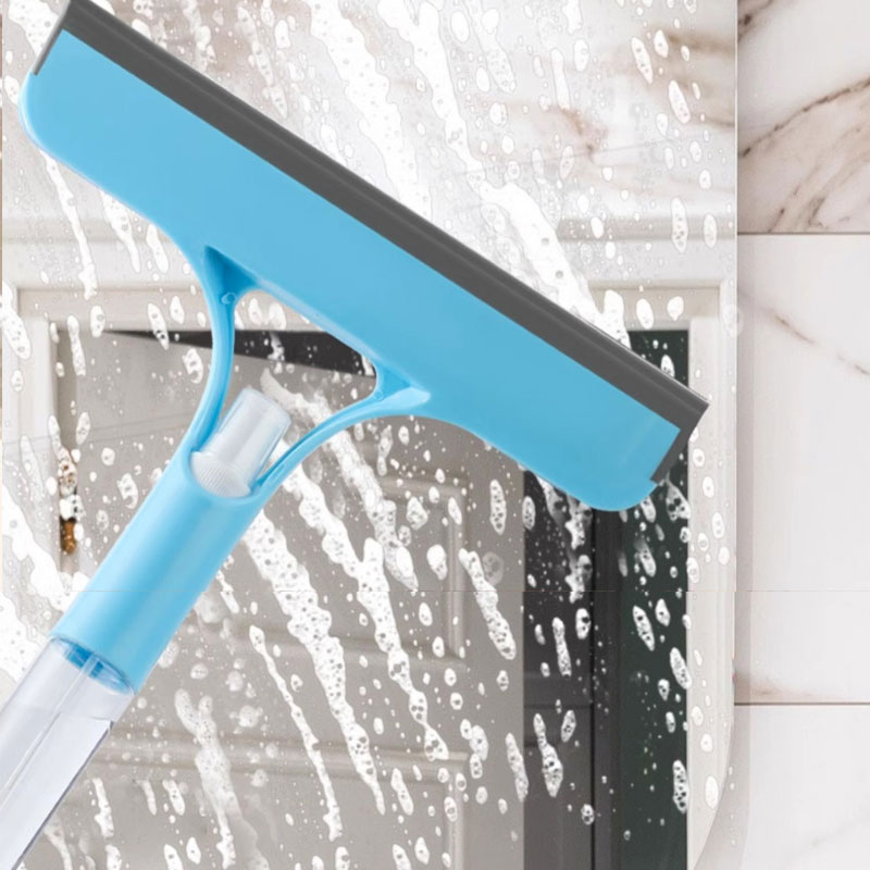 3-in-1 Spray Window Cleaner with Built-in Sprayer and Squeegee for ...
