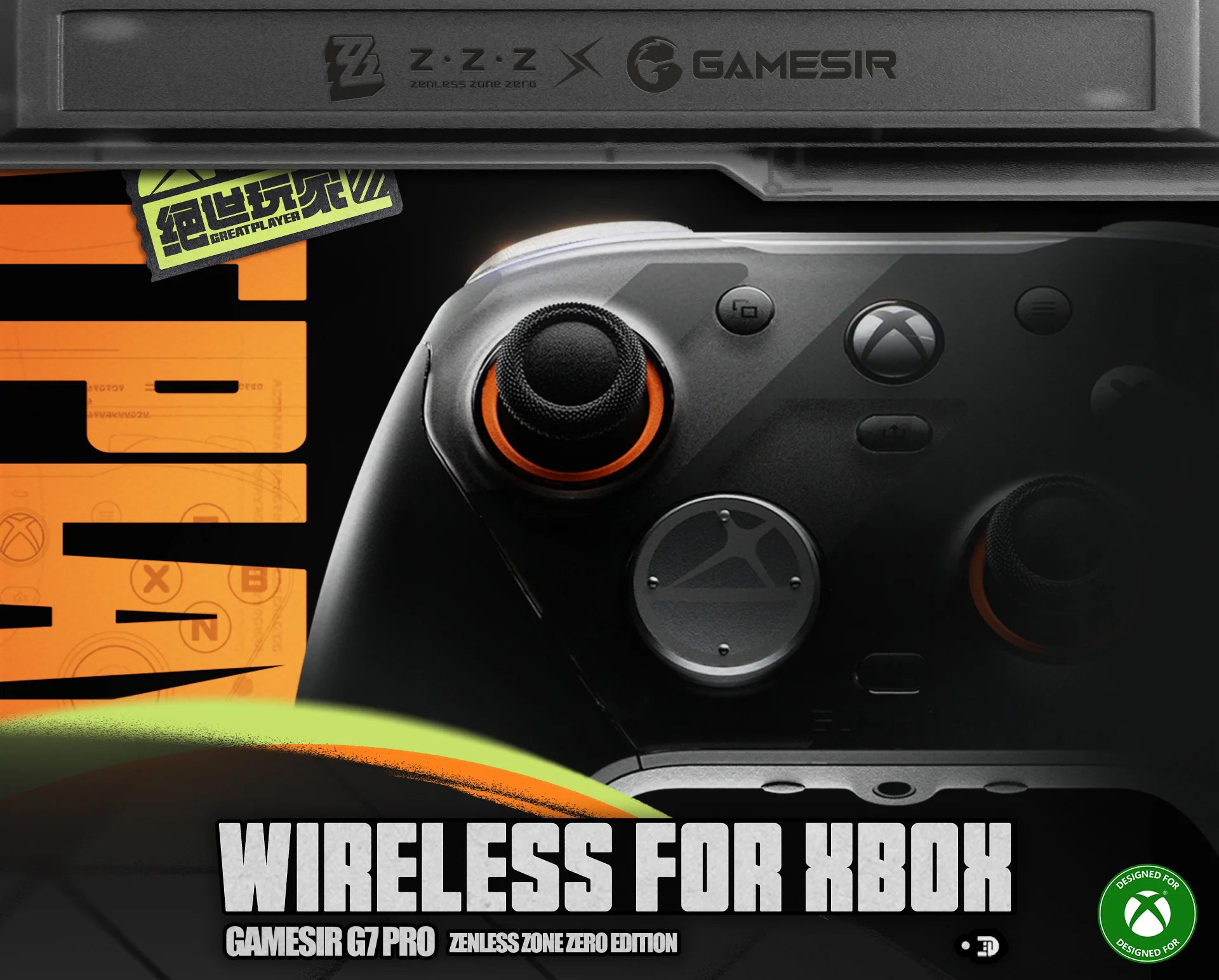 GameSir x Zenless Zone Zero G7 Pro Wireless Game Controller for Xbox ...
