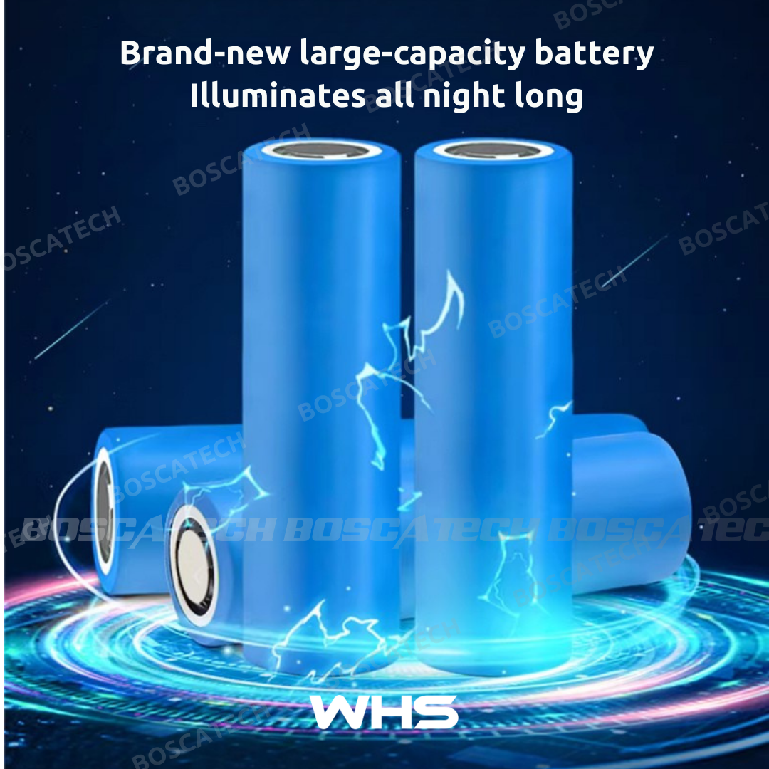 WHS Solar-Powered LED Outdoor Light Bulb with Wireless Remote IP65 ...