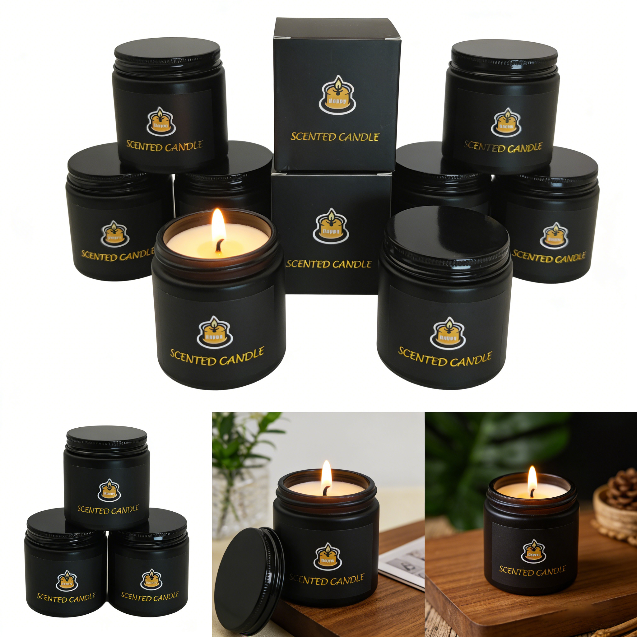 Coffee Candle Home Fragrance Decor Wedding Party Ceremony Candles ...
