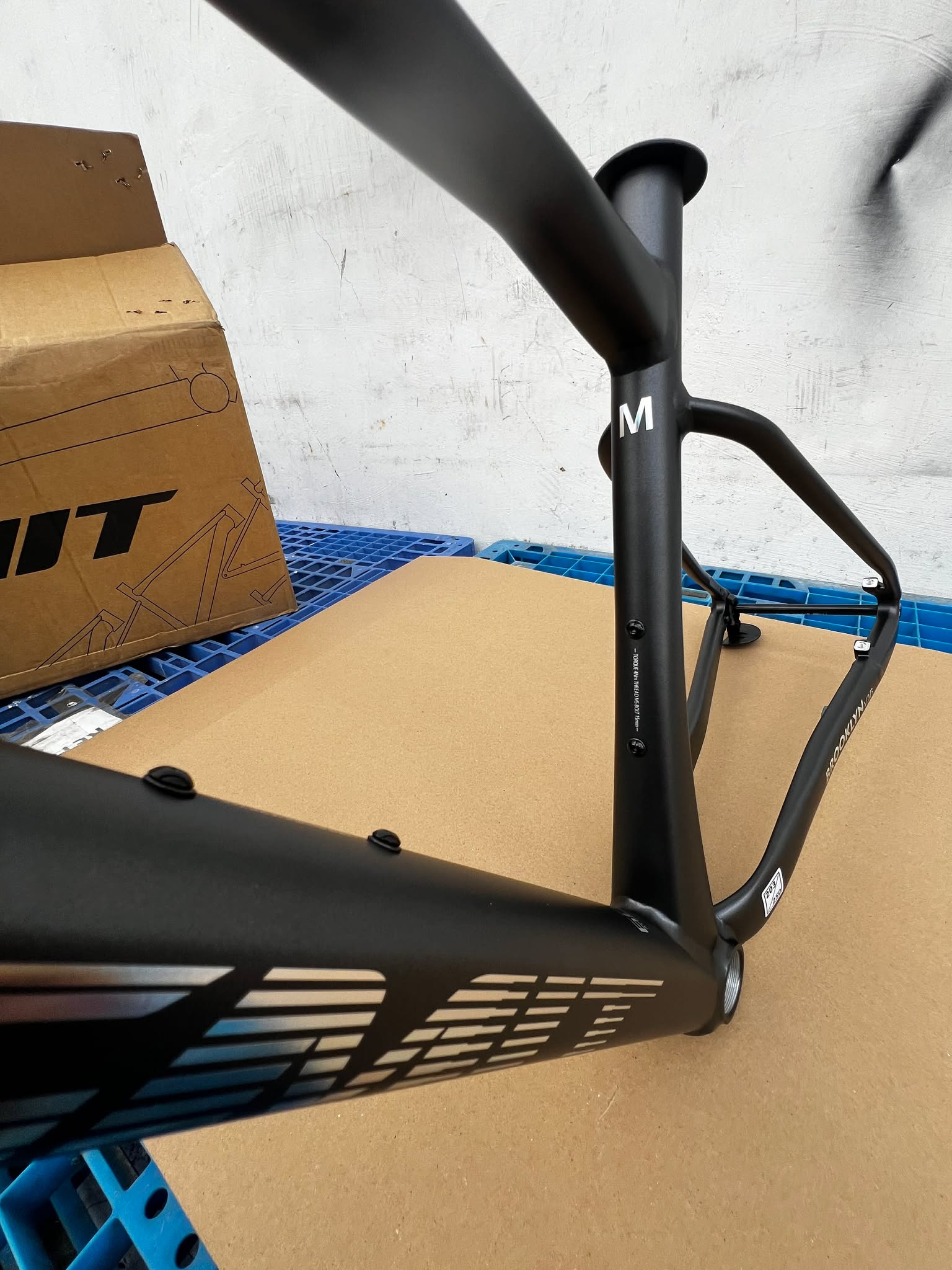 NEW SAGMIT BROOKLYN V3R 4TH GEN 27.5+/29R FULL UNIBODY FORGED HEADTUBE ...