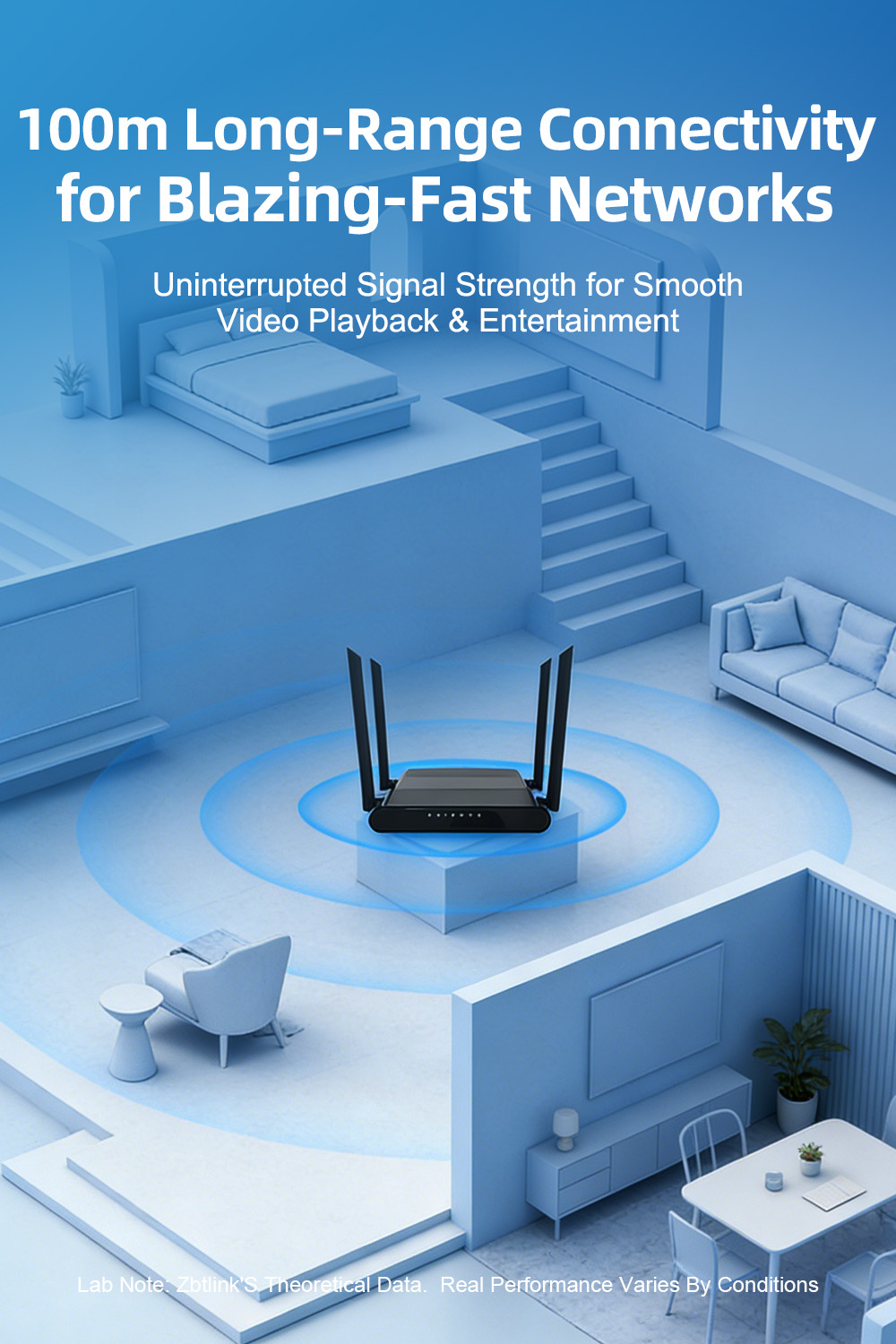 WORDFI WE5927-A 4G Wifi Router With Sim Slot 500Mbps 100M Lan Ports ...