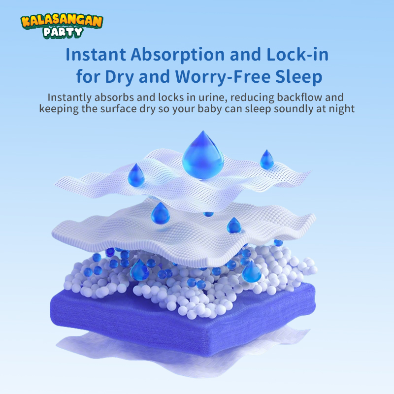 Tooshypuff Baby Diaper Korean for Baby Diapers thickening Breathable ...