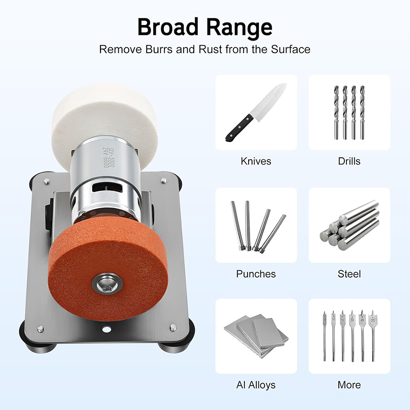 Mini Bench Grinder Sander Electric Benchtop Multi-Purpose Grinding ...