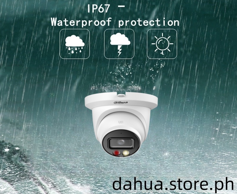 Dahua 4MP IR Full-color Eyeball Network Security Camera Wired Outdoor ...