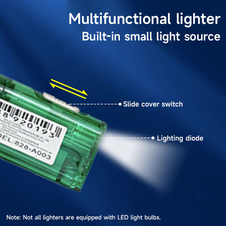 ENERGY LCC lighter with flashlight 50pcs per box. have icc certificate ...