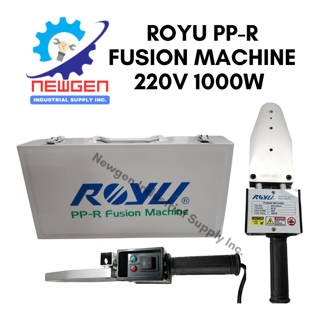 ROYU PP-R FUSION MACHINE 220V 1000W 20MM-63MM | Shopee Philippines