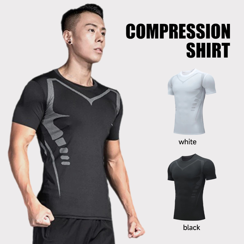 SELCS Men's Compression Shirt for Basketball Sports Vest Fitness Quick ...