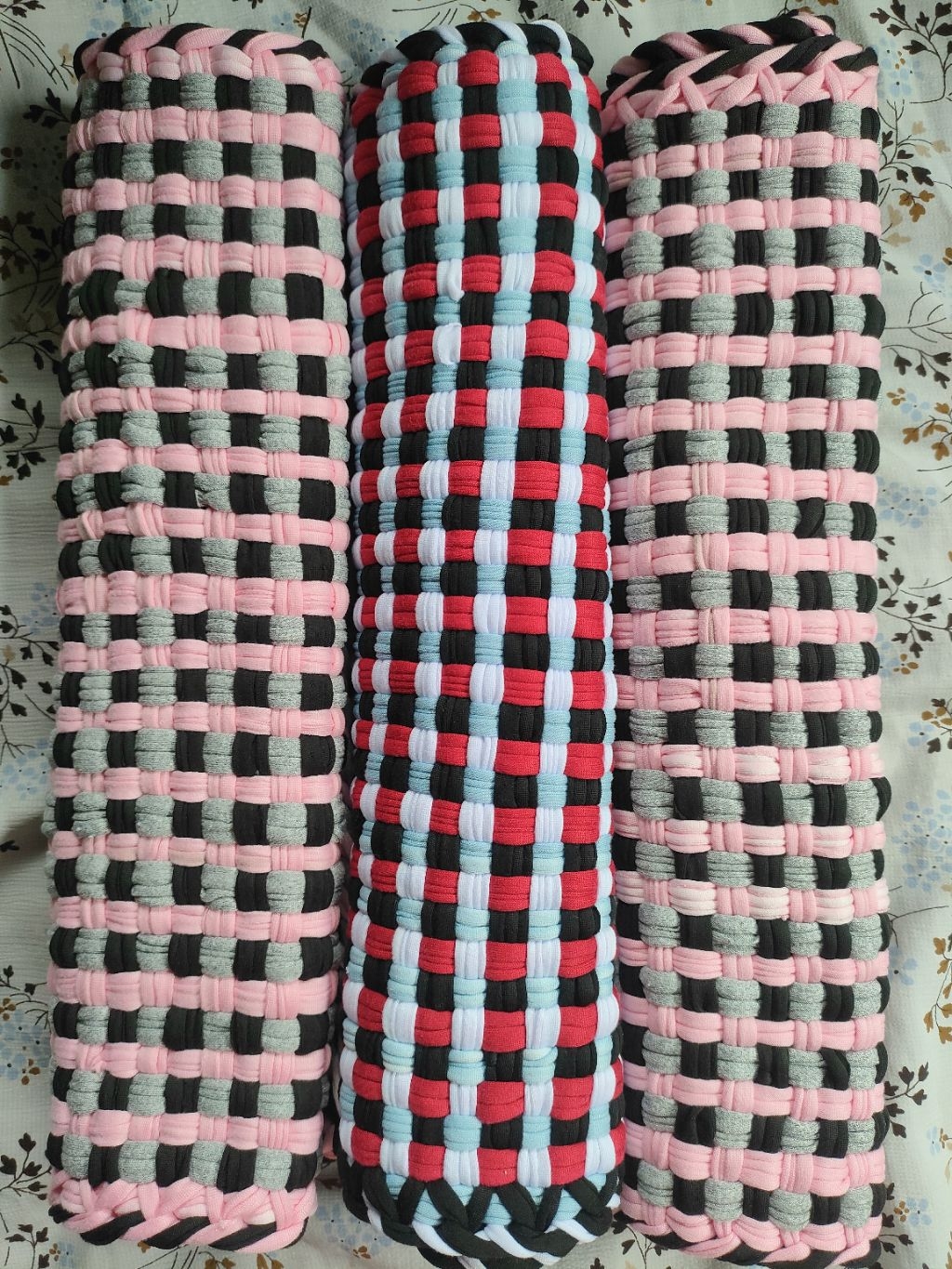 3 pcs String Doormat Basahan sa Paa Rectangle Mat Cotton | Shopee ...