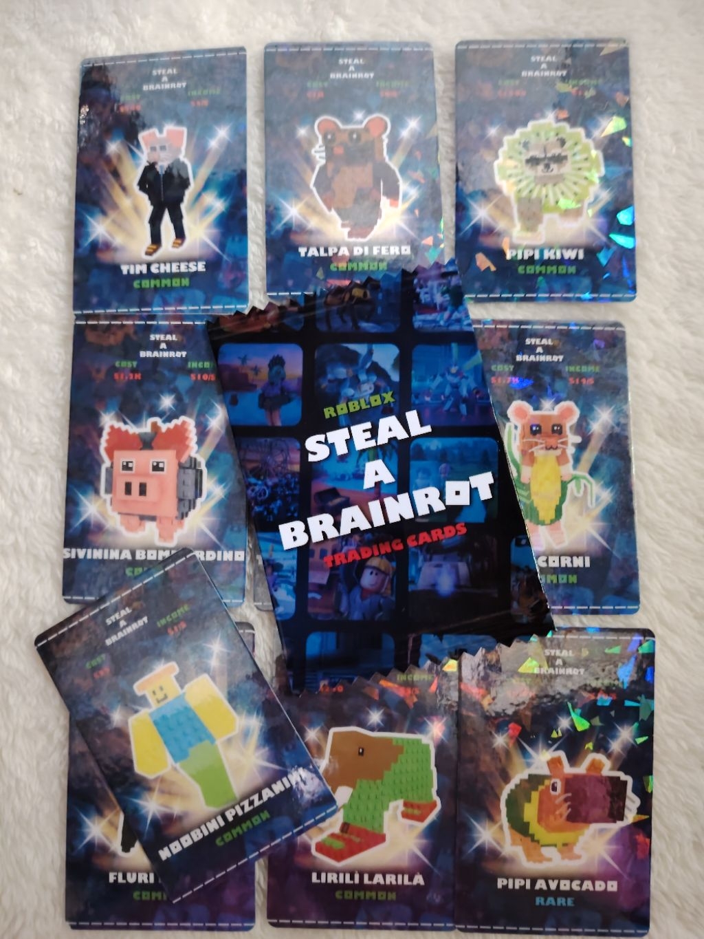 Italian Brainrot Trading Cards -10 Card or 30 Cards | 300 Cards to ...