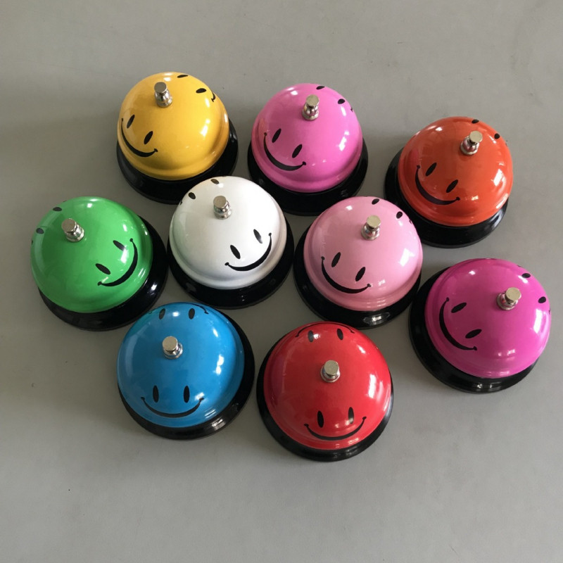 Cheerful Smiley Call Bell Lovely Smile Face Desk Service Bell Ding Bell ...