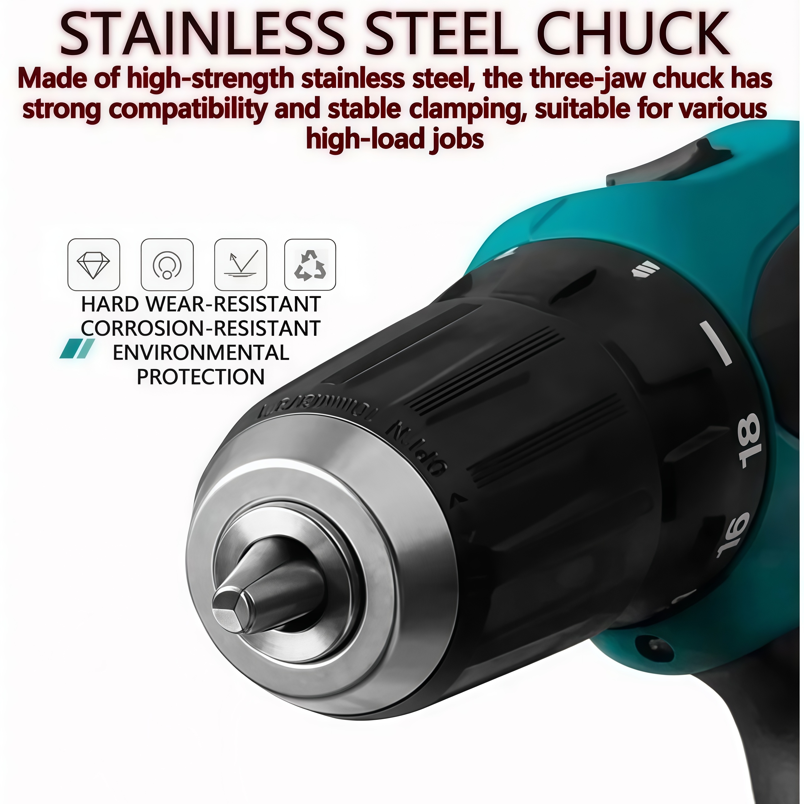 Cordless electric drill DF330 HP331 multi-function electric drill ...