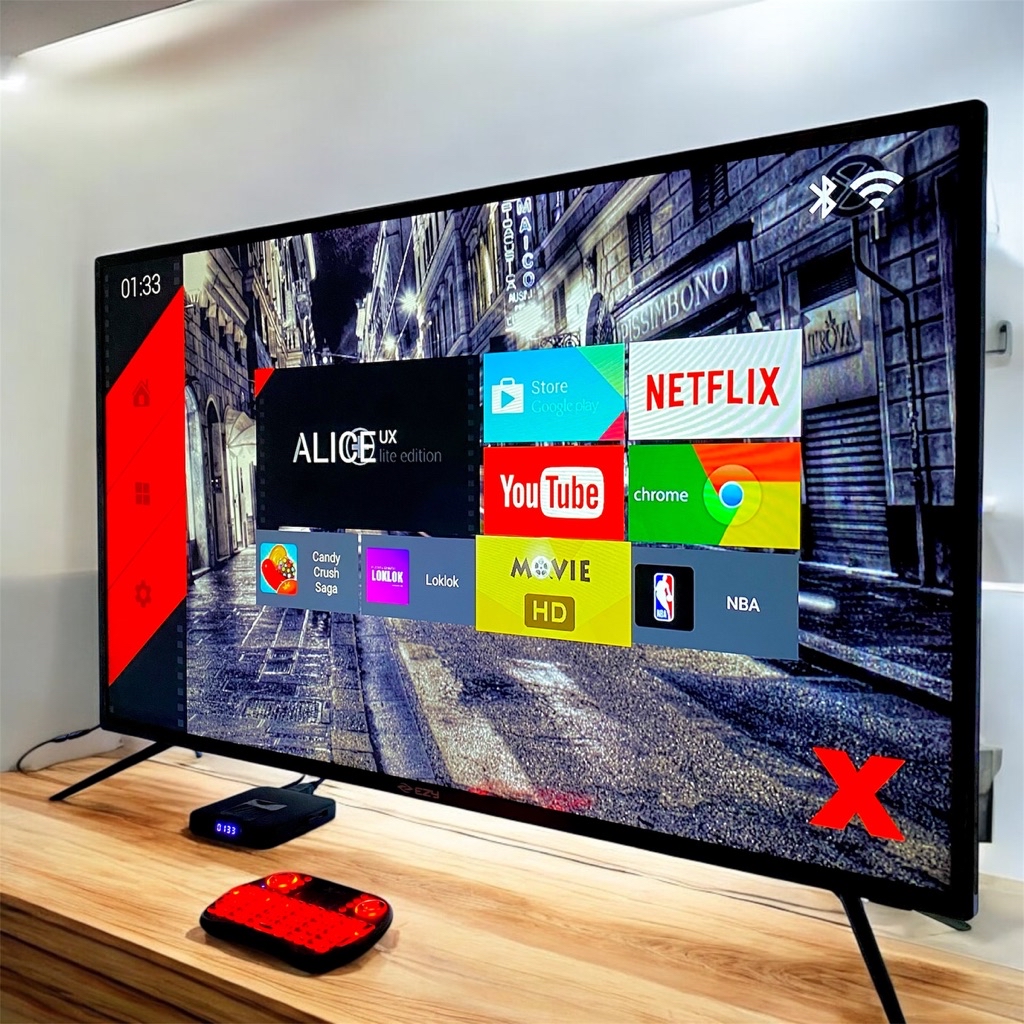 XSmart TV BOX (SLIM) Android | Fast 5G WiFi | Bluetooth | Clear 4K | 3 ...