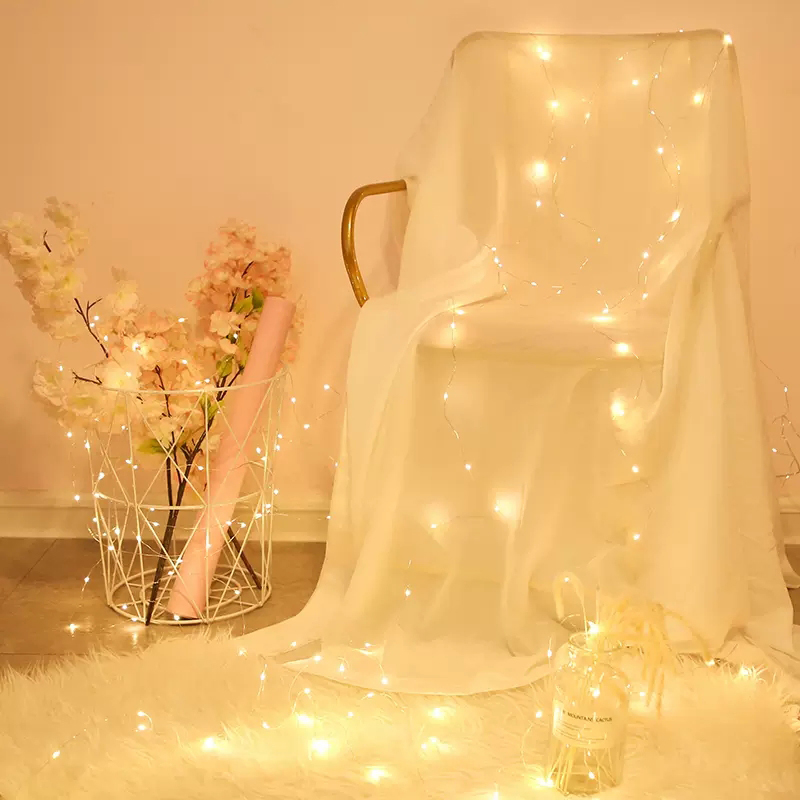 Small LED Lantern Flashing Light 1M LED Light String Fairy Three-modes ...