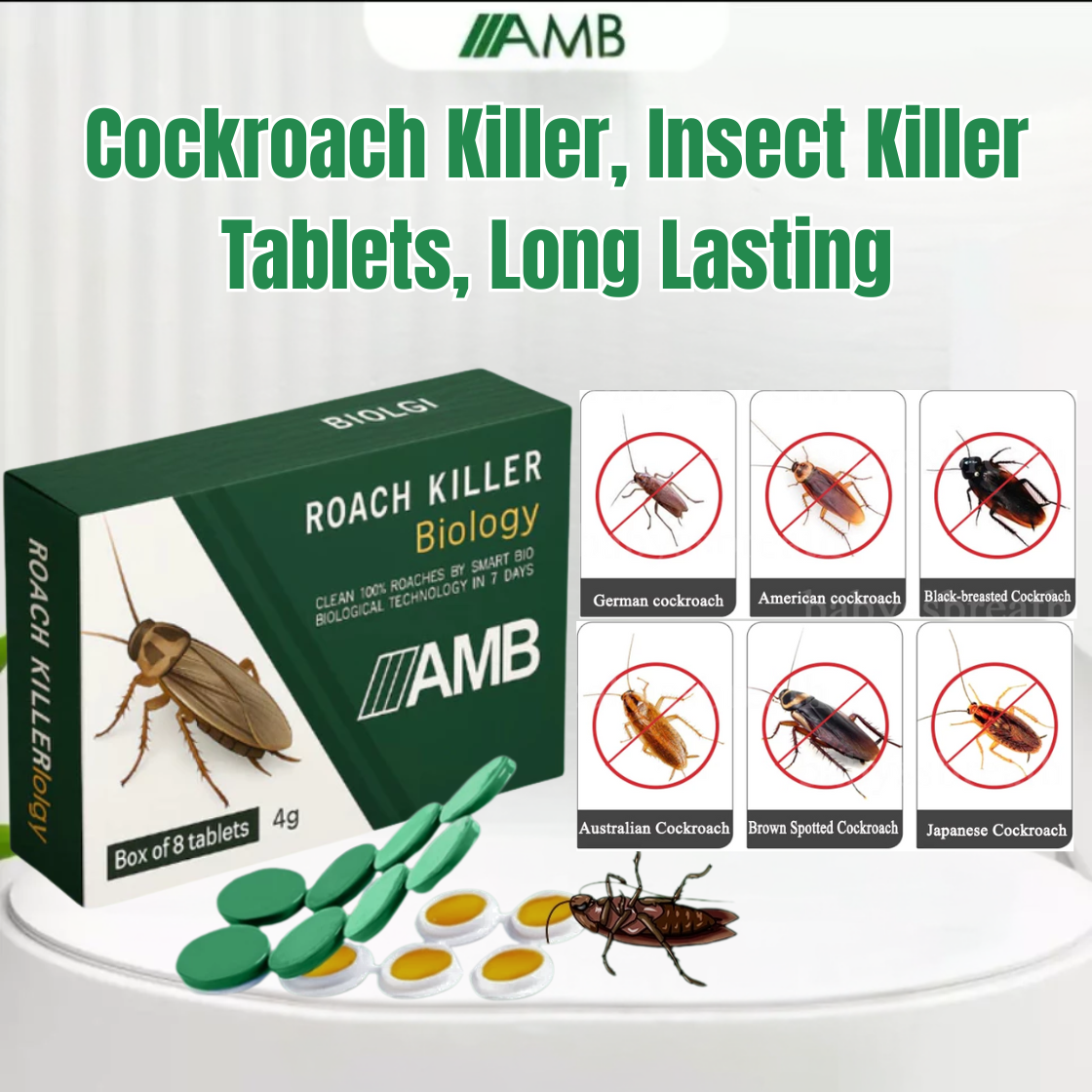 Biological Cockroach Killer, Kills All Types Of Cockroaches ...