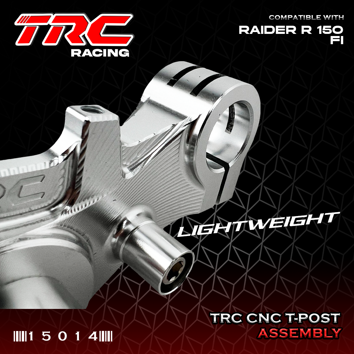 TRC RACING RAIDER R150 FI CNC TPOST ASSEMBLY 15014 | Shopee Philippines