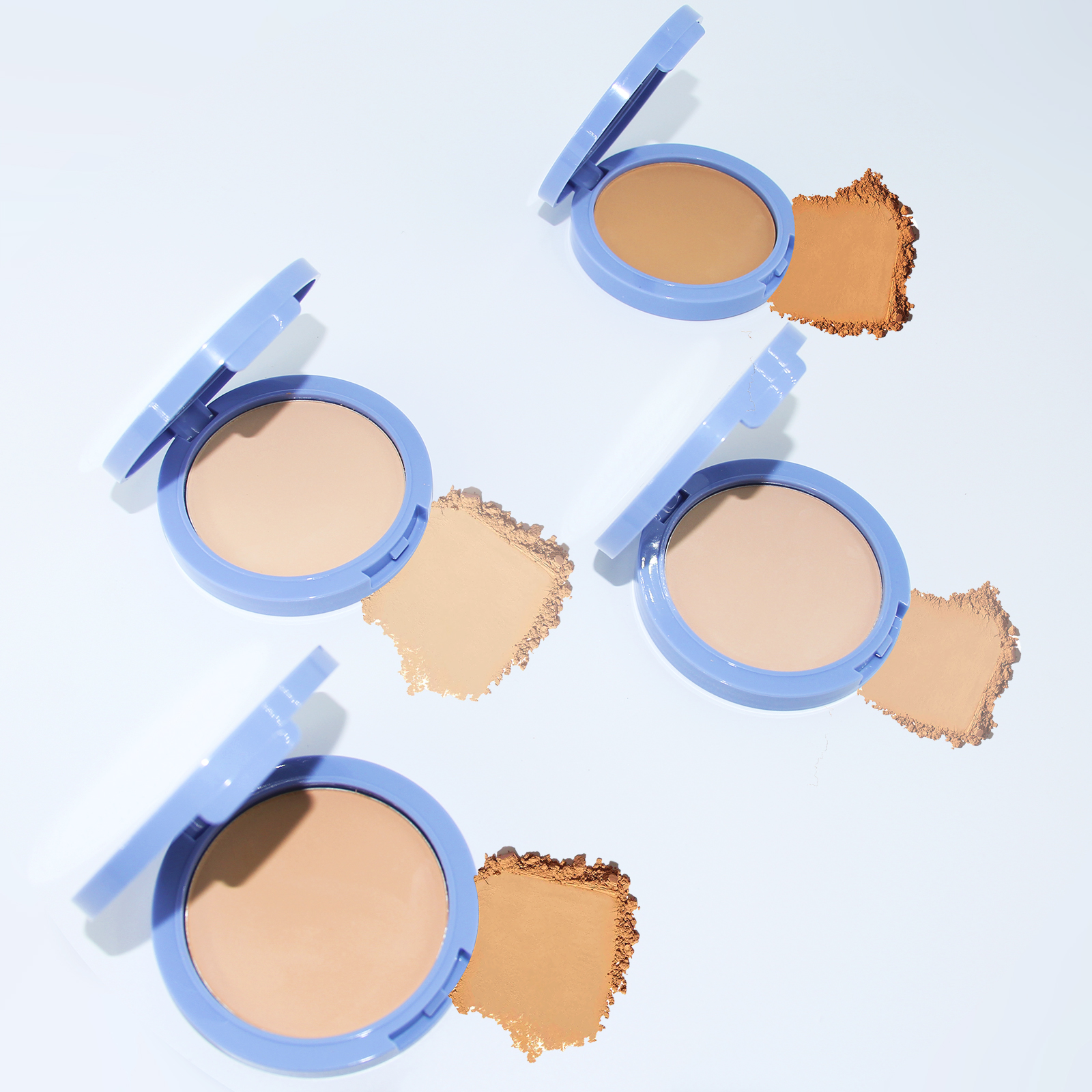 TEN TWENTY 4 colors Oil Control Matte Face Powder Long Lasting Flawless ...