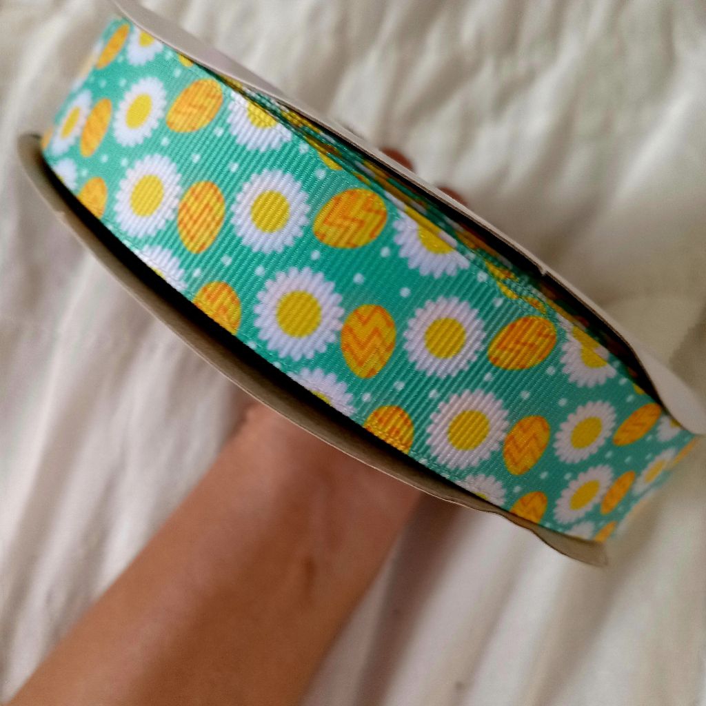 1 Yard 1 Inch Printed Ribbon fo Beginners or Starters in Haibow Making ...