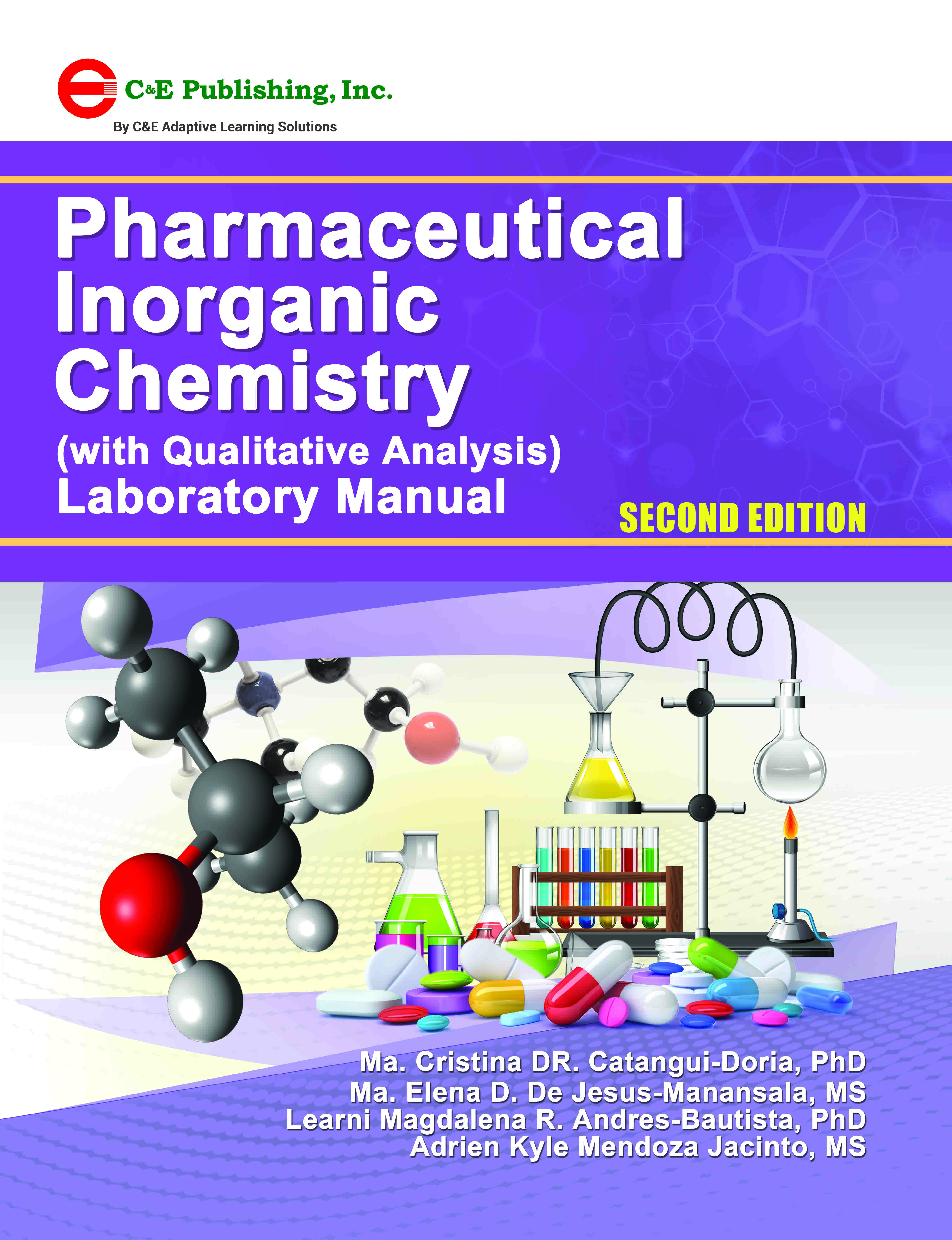 Pharmaceutical Inorganic Chemistry (with Qualitative Analysis ...