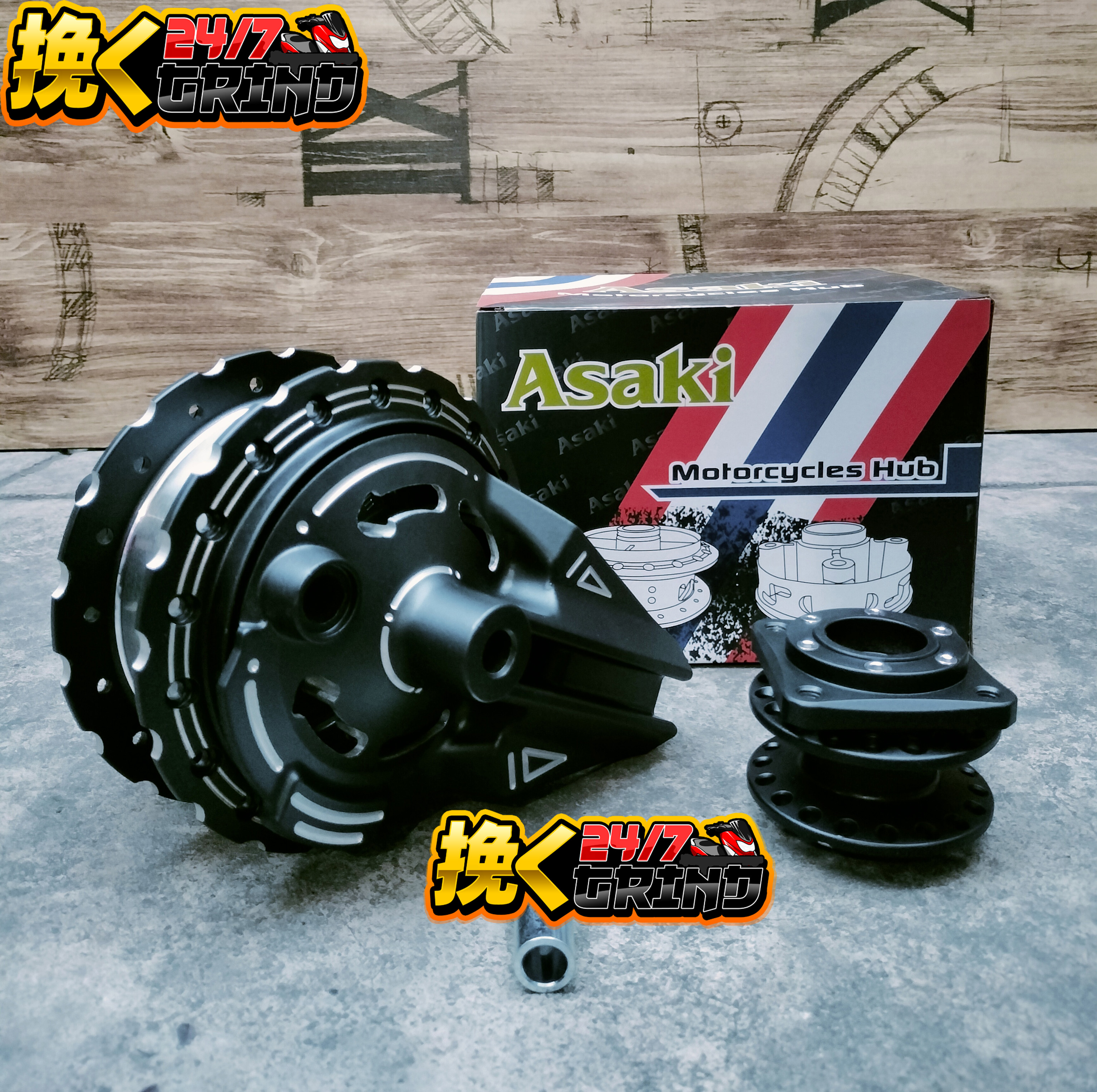 DTD Asaki Ligthen HUB For Raider / RS 150 / Wave / Xrm / Smash / Tmx ...