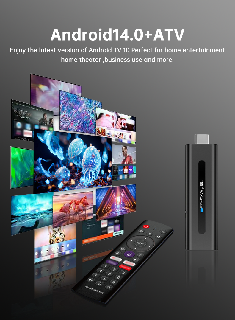 2026 New upgraded T99 MAX 5G 8K HD Smart tv Stick 16+256GB Dual-Wifi 2 ...