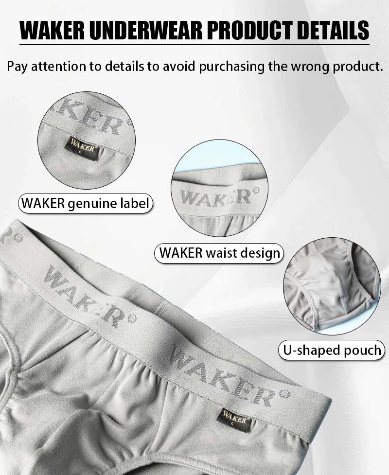 WAKER Brief For Men Makapal Bref For Man Cotton-Spandex Stretch ...