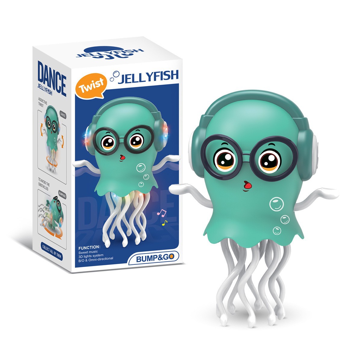 Magic Dancing Jellyfish Toy, Electric Induction Escape, Automatic ...