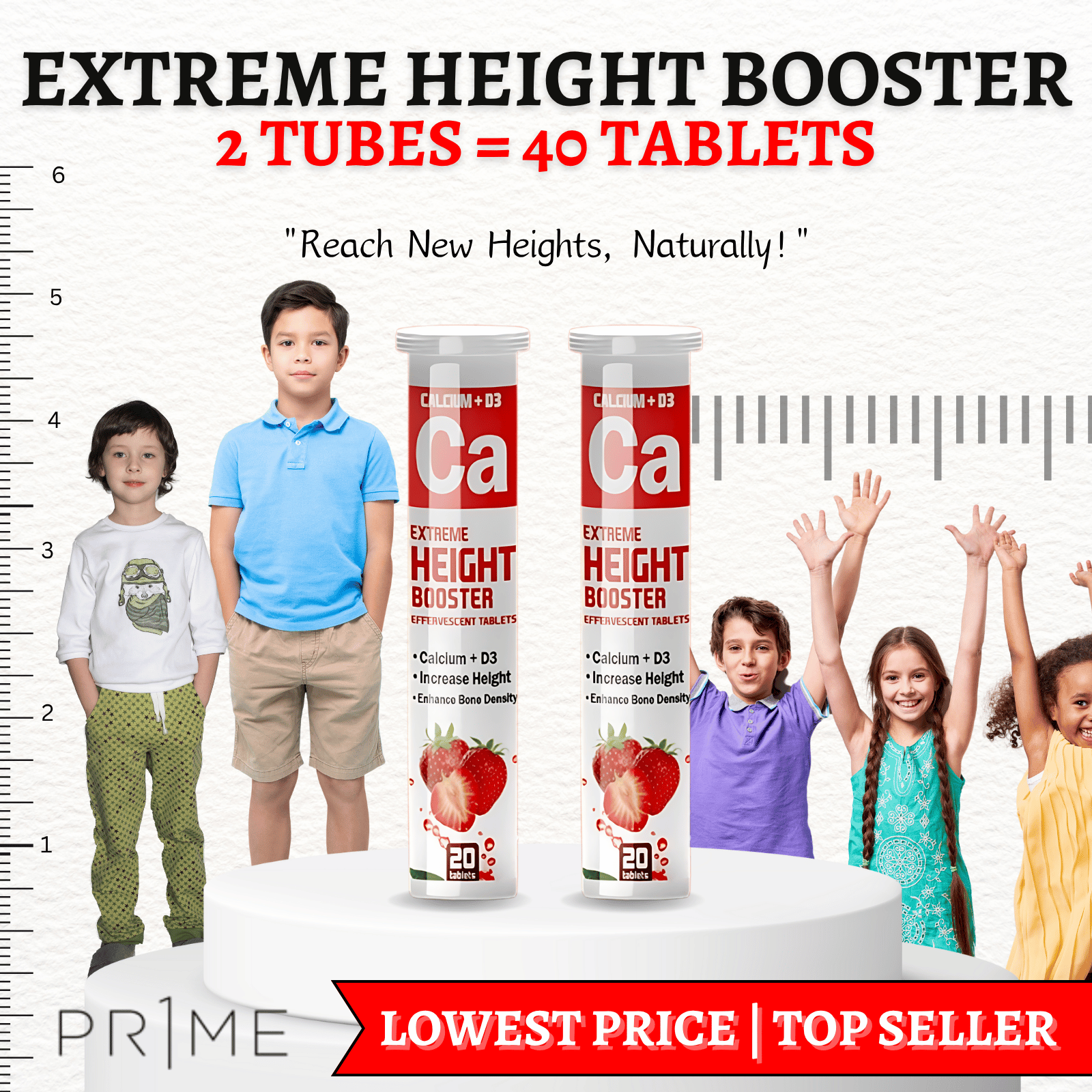Extreme Height Booster Original | Promotes Natural Height Growth | 1 ...