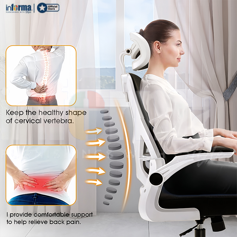 INFORMA Office Chair Ergonomic Chair Computer Chair High Back Gaming ...