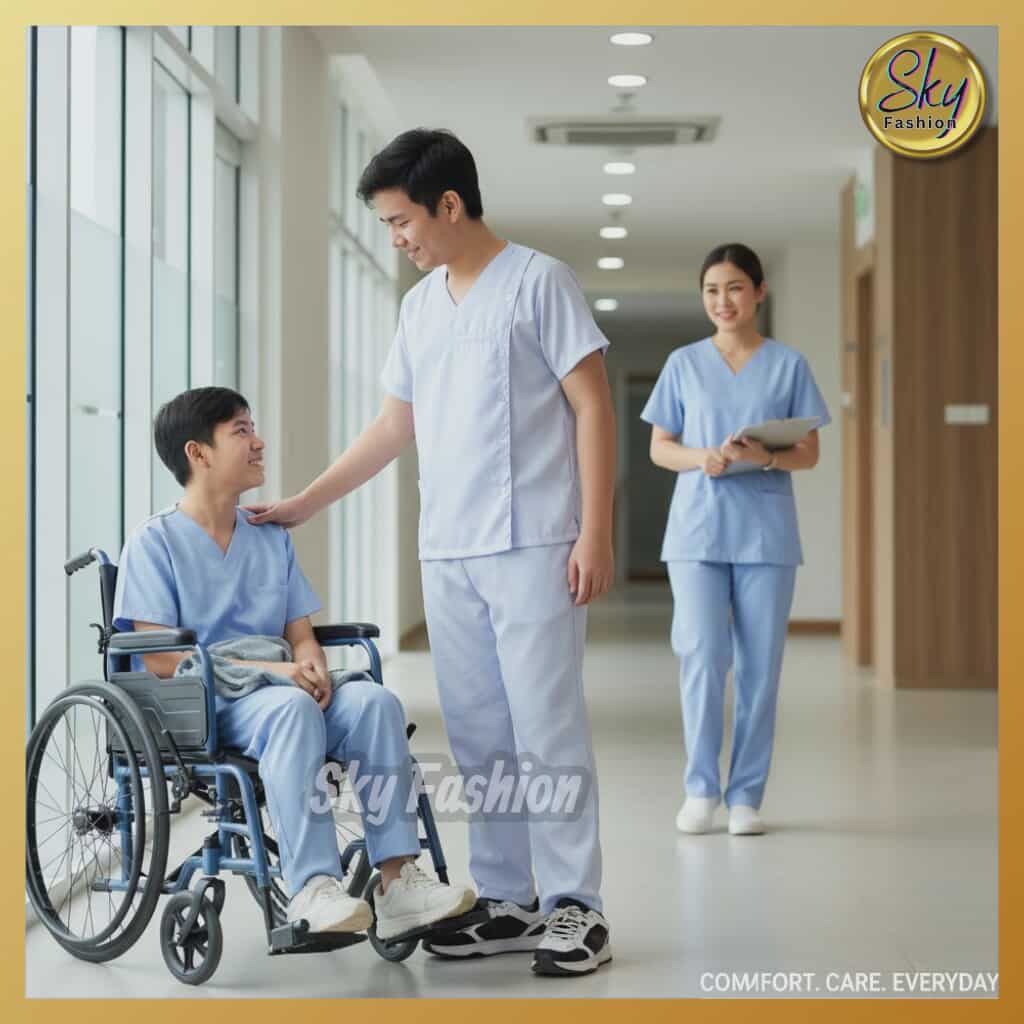 Cotton Med Tech / Psychology / Dentistry Clinical Medical White Uniform ...