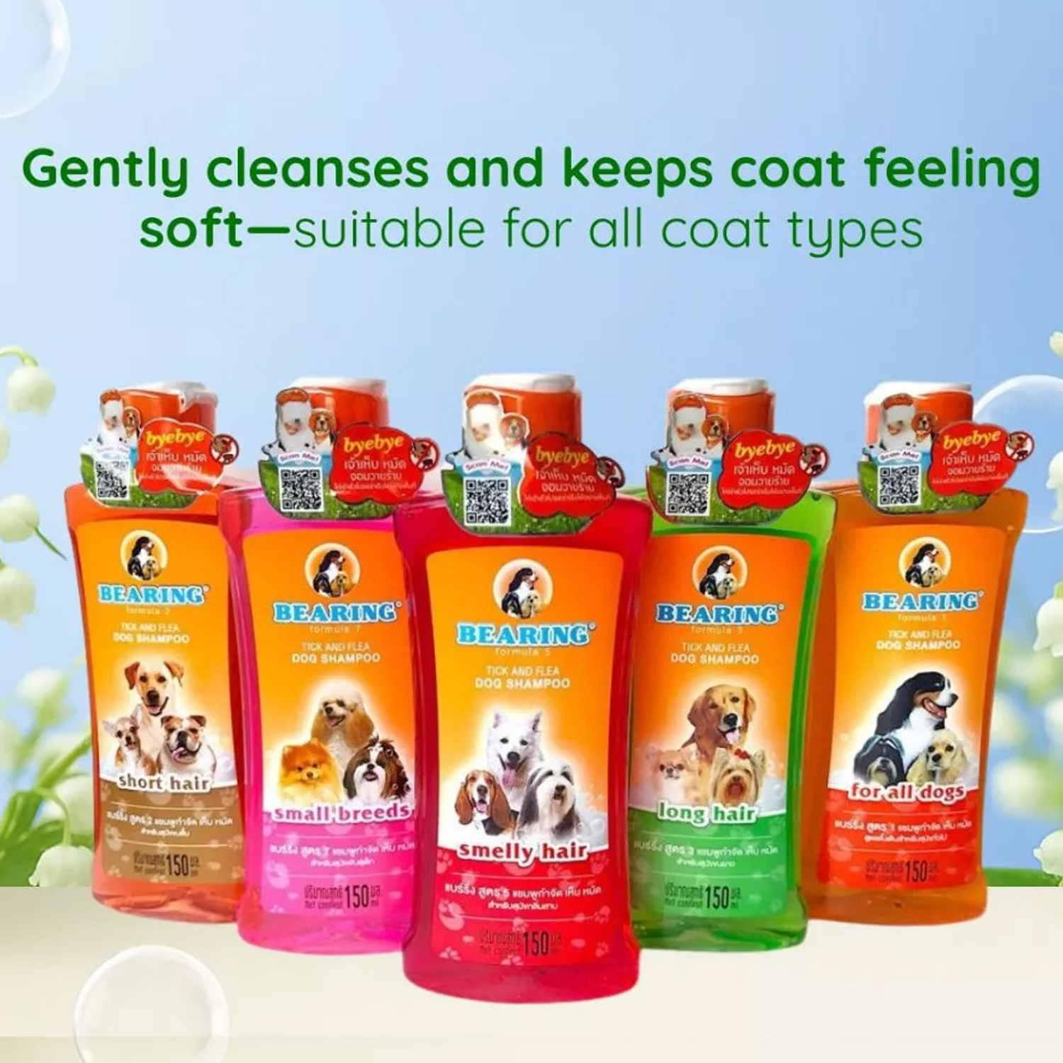 Bearing Tick and Flea Dog Shampoo 150ml | Shopee Philippines