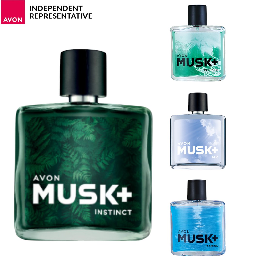 AVON Musk for Men INSTINCT Eau de Cologne Spray 75 mL | Shopee Philippines