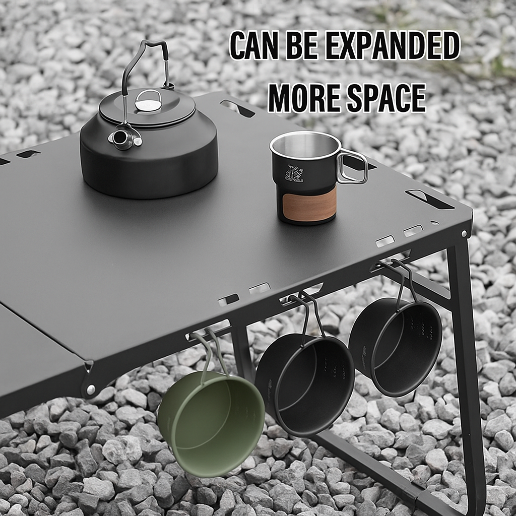 IGT Tactical barbecue Folding Camping Table suitable for outdoor ...