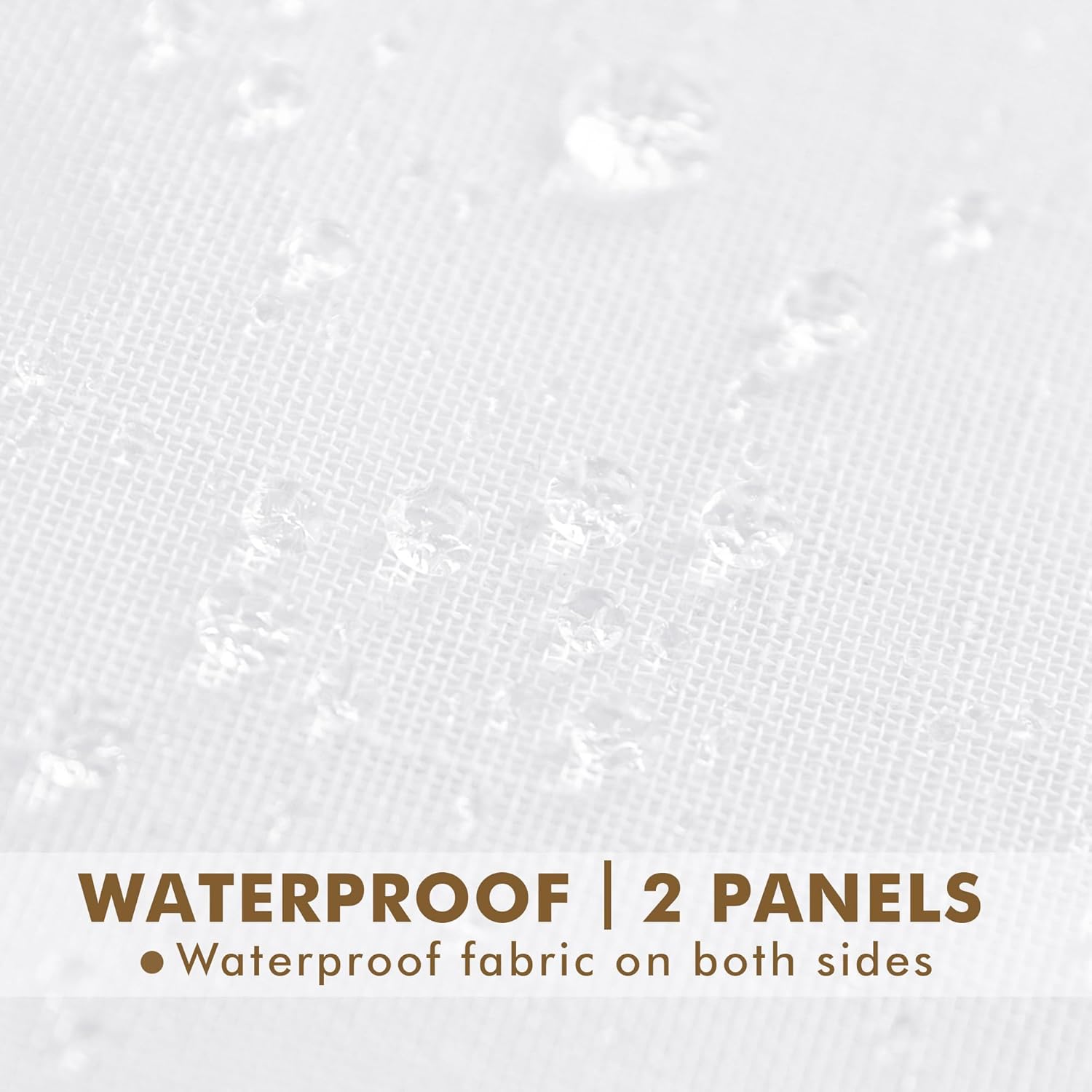 132*241cm Curtain Outdoor Terylene Waterproof Window Screen Outdoor ...