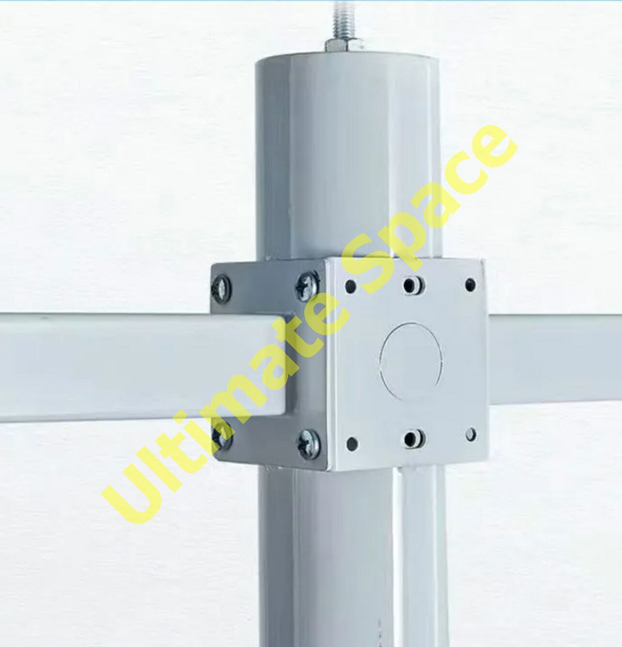 Outdoor 10ft Sectional Galvanized CCTV Pole 3 Meters Segmented ...