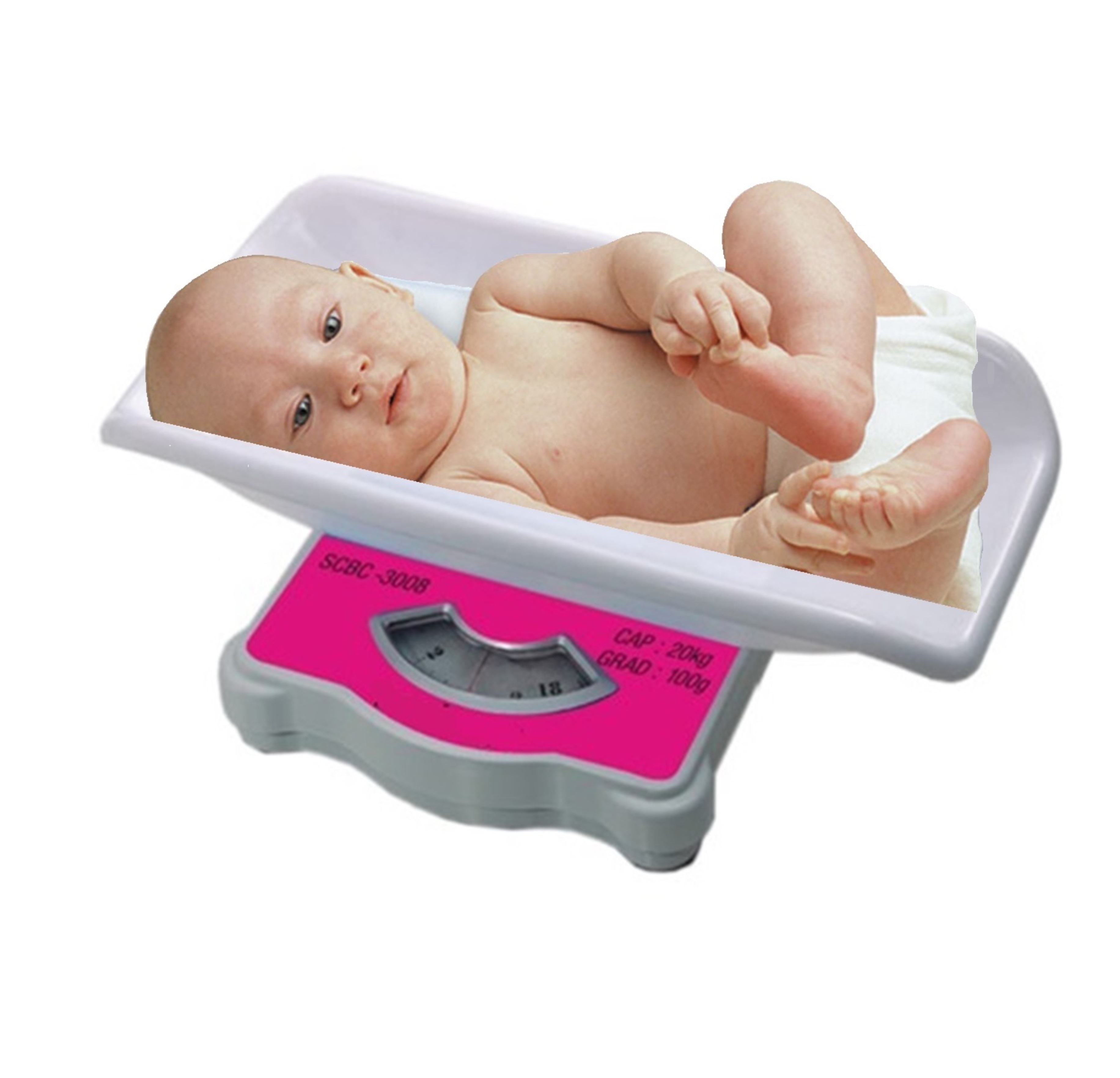 Mechanical Baby Scale Mechanical Infant Scale with Tray 20kg capacity ...