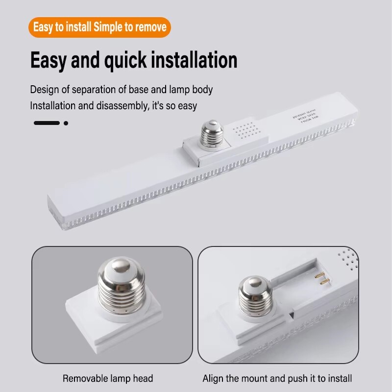 E27 Bulb Crystal LED Light Upgraded Led Bulb Flat Low High Bay Indoor ...
