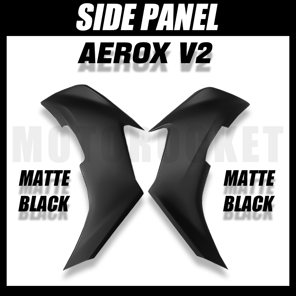 Motorbike PANEL 1 AND 2 / SIDE PANEL / SIDE COWLING for AEROX V2 YAMAHA ...